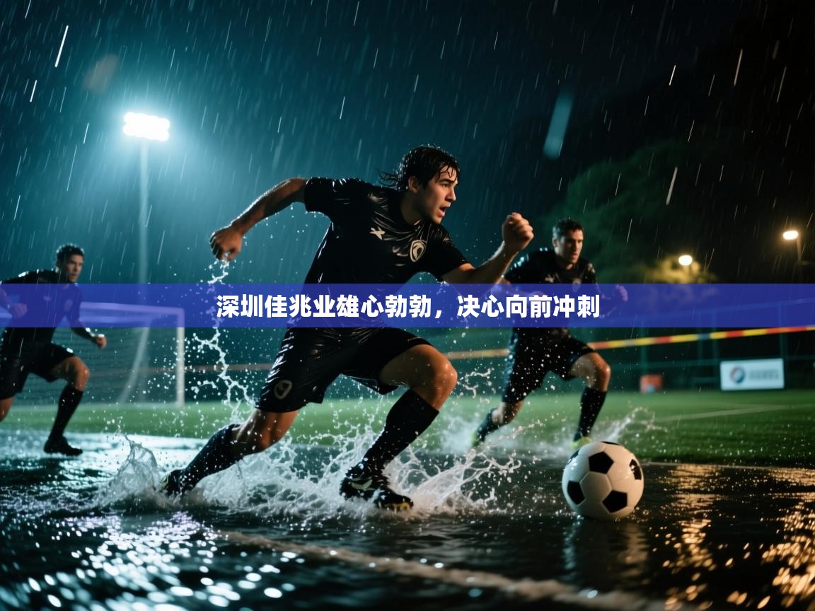 深圳佳兆业雄心勃勃，决心向前冲刺